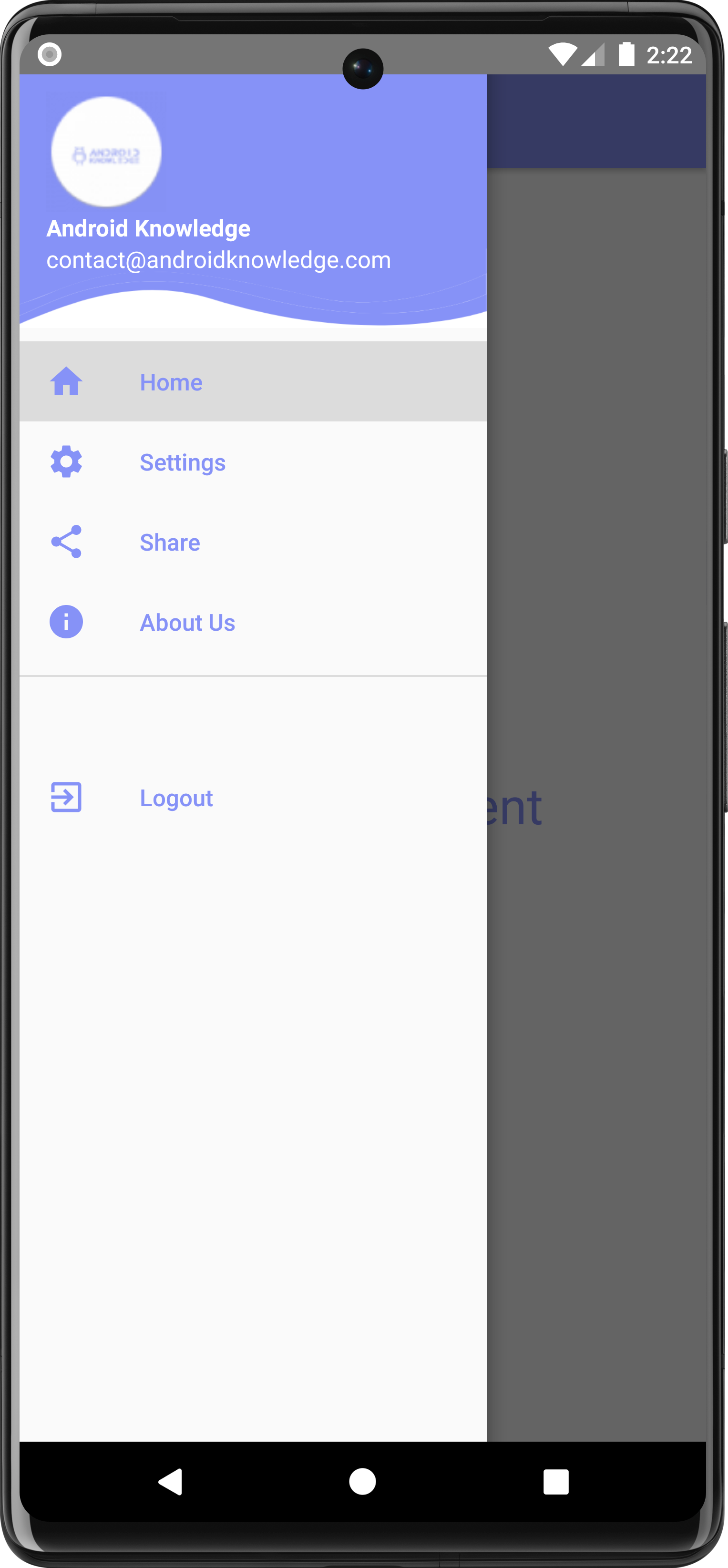 Store Display Profile Data In Navigation Drawer In Android Studio