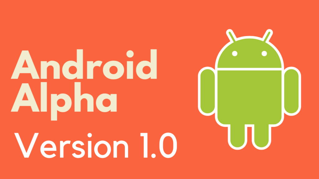 Android Alpha