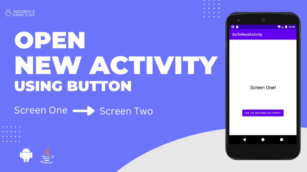 open new activity android