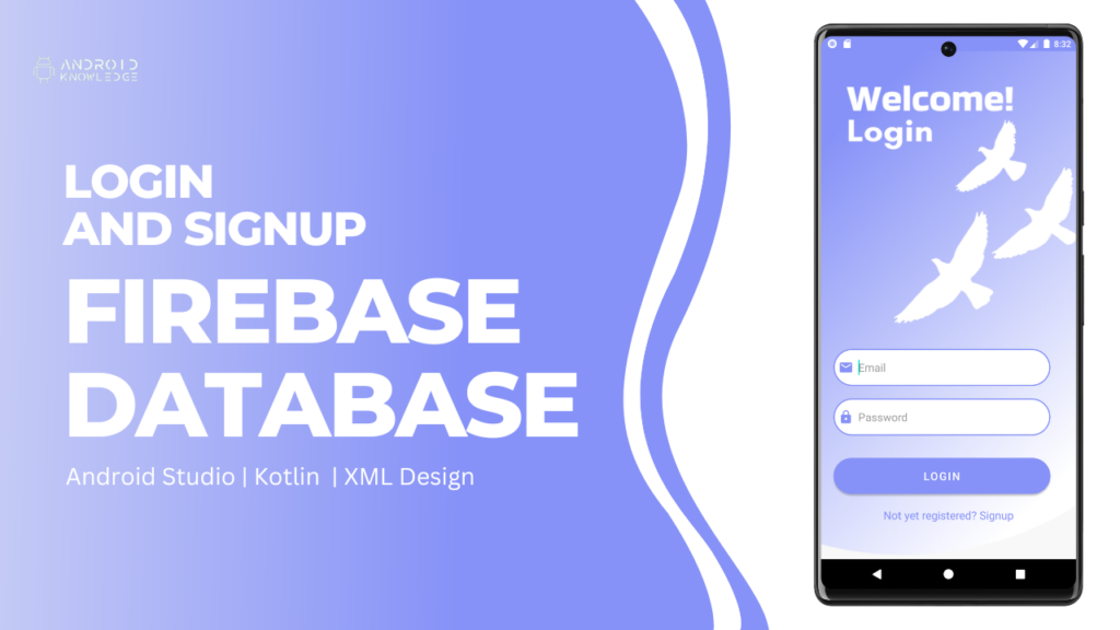 login signup android studio firebase