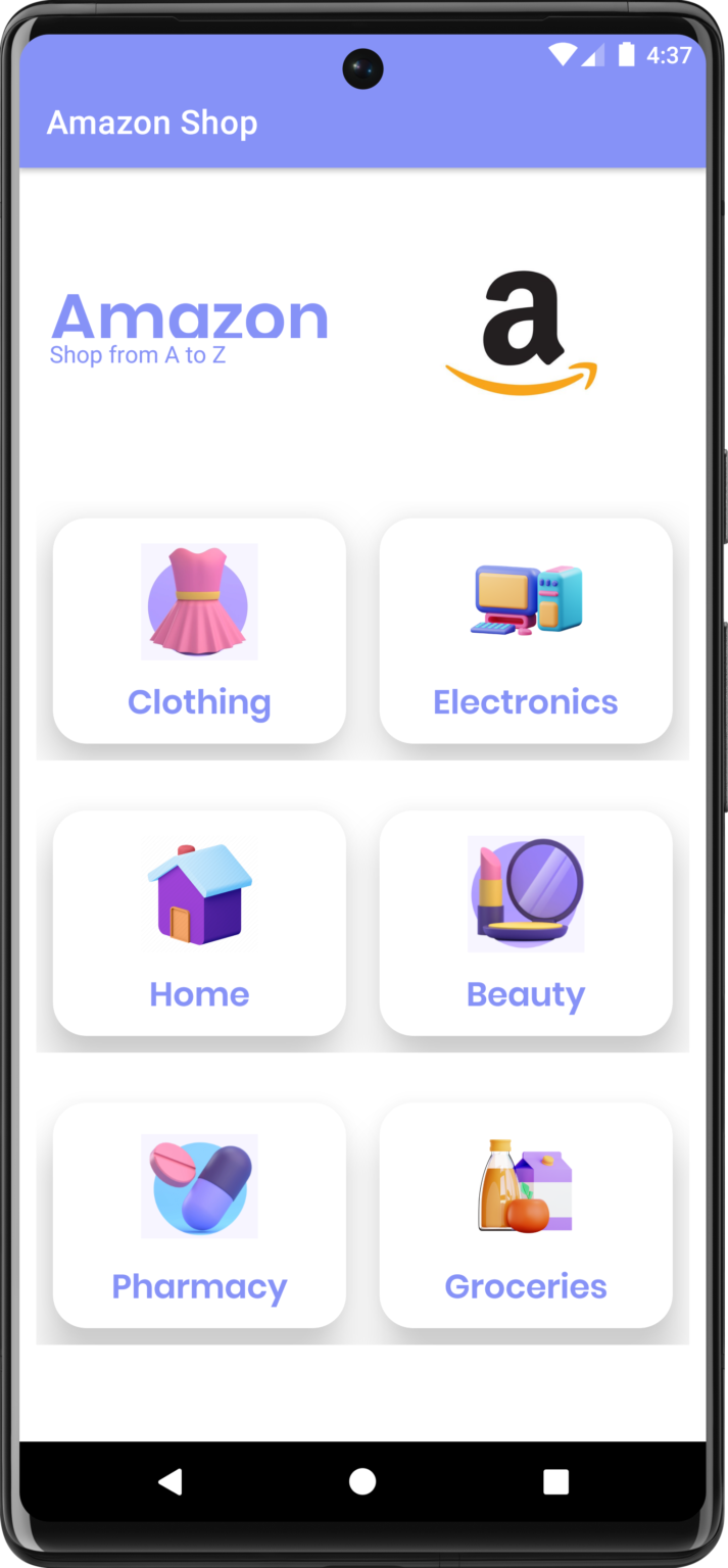 Modern Material Dashboard in Android Studio - Easy 3 Steps - Android ...
