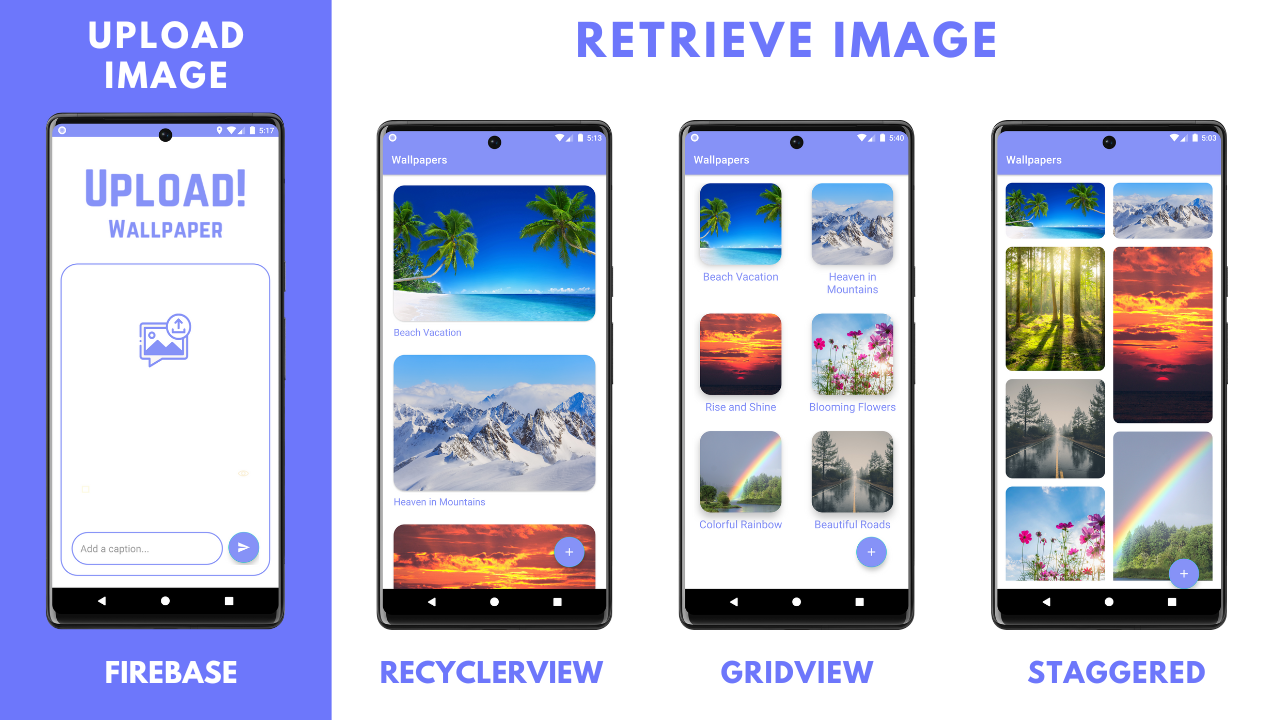 upload retrieve images